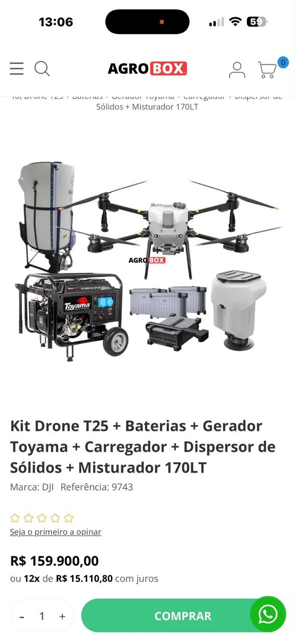 Drone DJI T25 - Foto 5