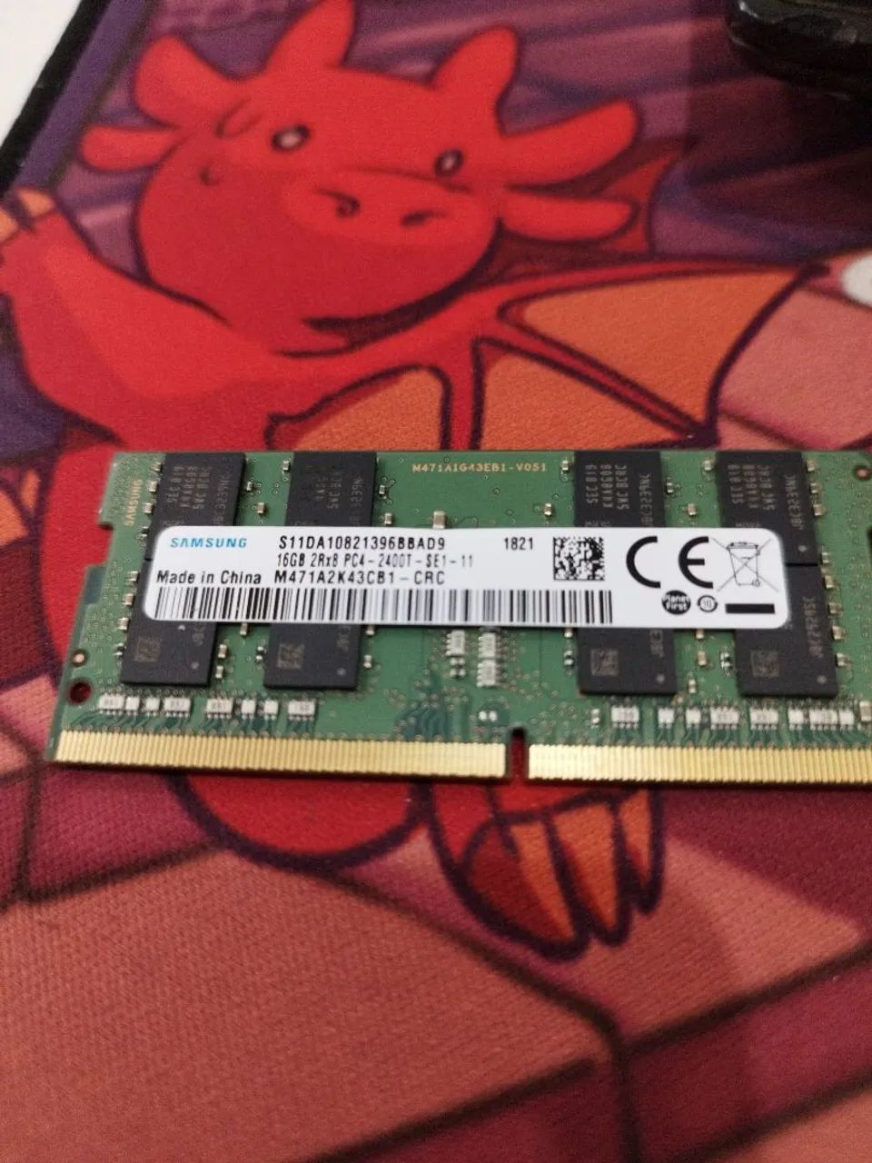Memória ddr4 16 giga 2400t notebook  - Foto 2