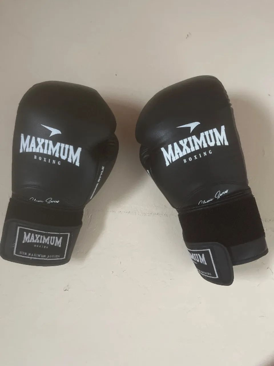Luva de BOXE MAXIMUM 14oz + bandagens  - Foto 2