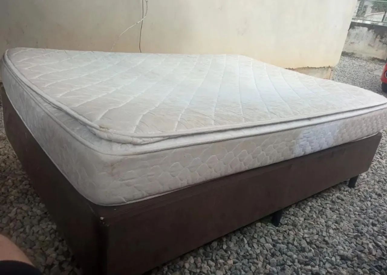 Base da cama box, somente base sem colchão  - Foto 2