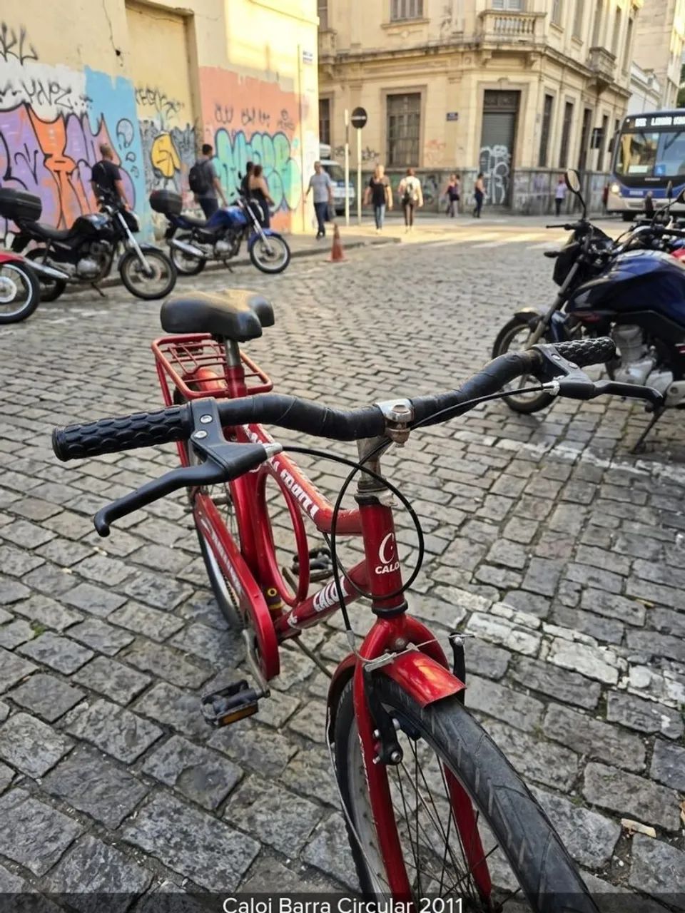 Bicicleta barra circular 