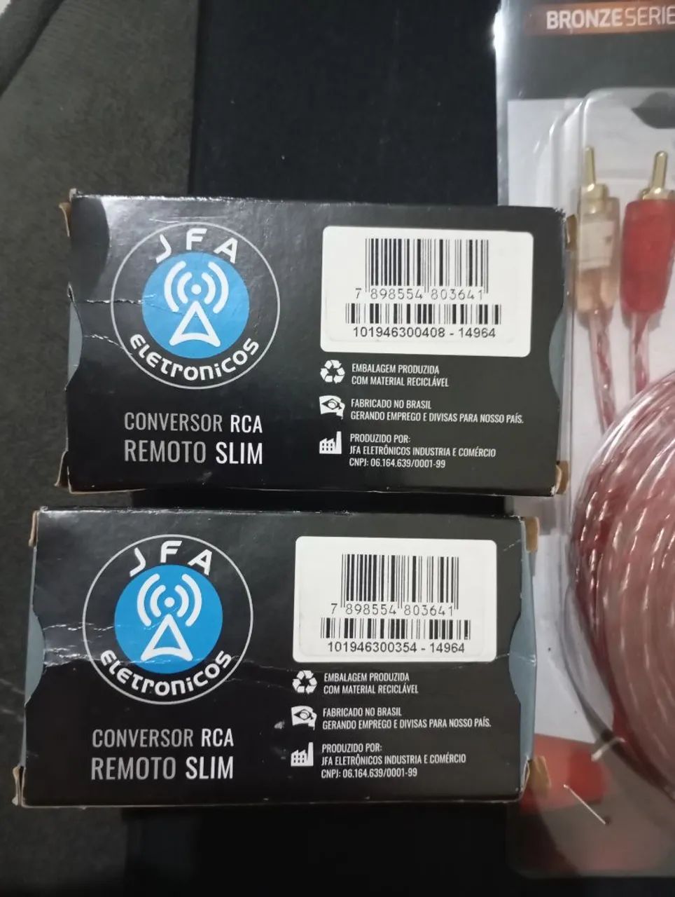 Vendo cabo RCA novo415985659166730241