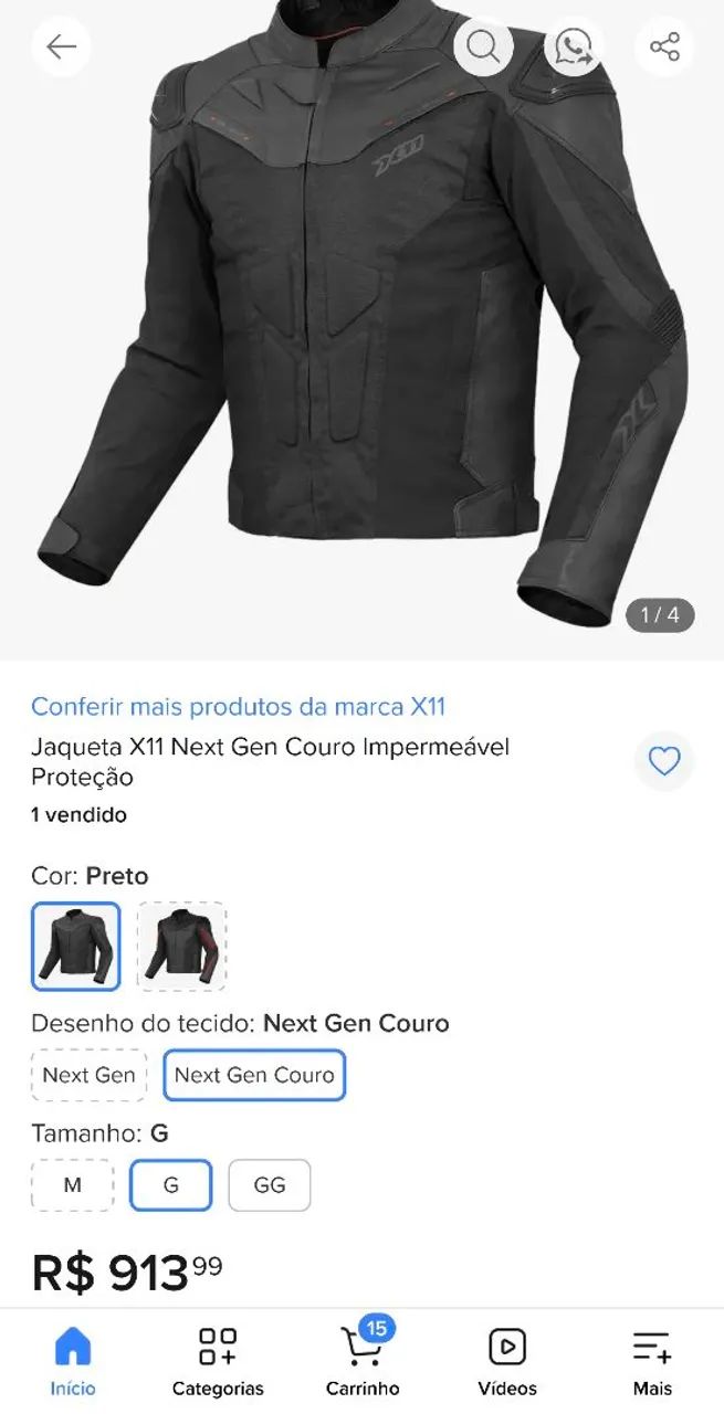 Jaqueta X11 next gen - Foto 2