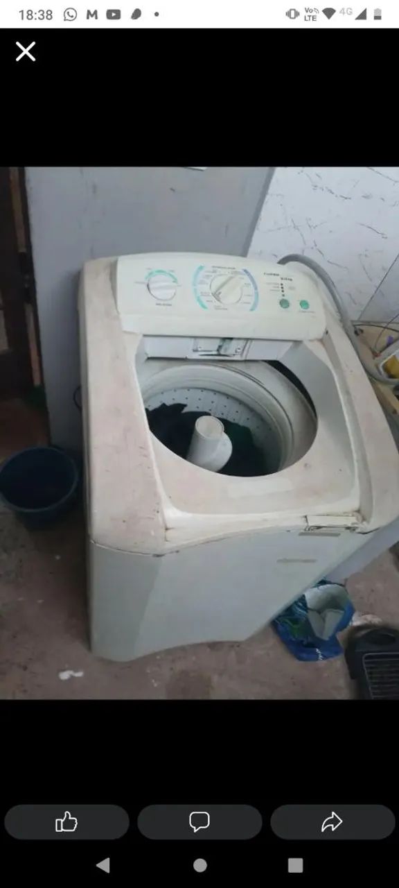 Máquina lava roupa 