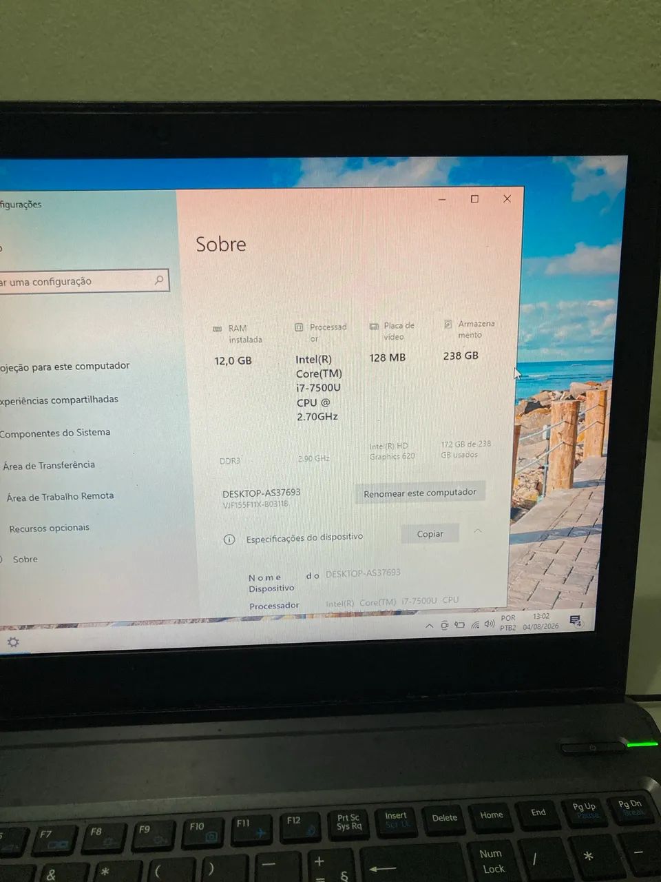 Sony vaio i7 7500u - Foto 4