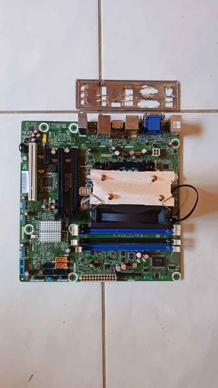 Kit Placa Mãe + Processador + 16gb Ram + RX 550 4gb