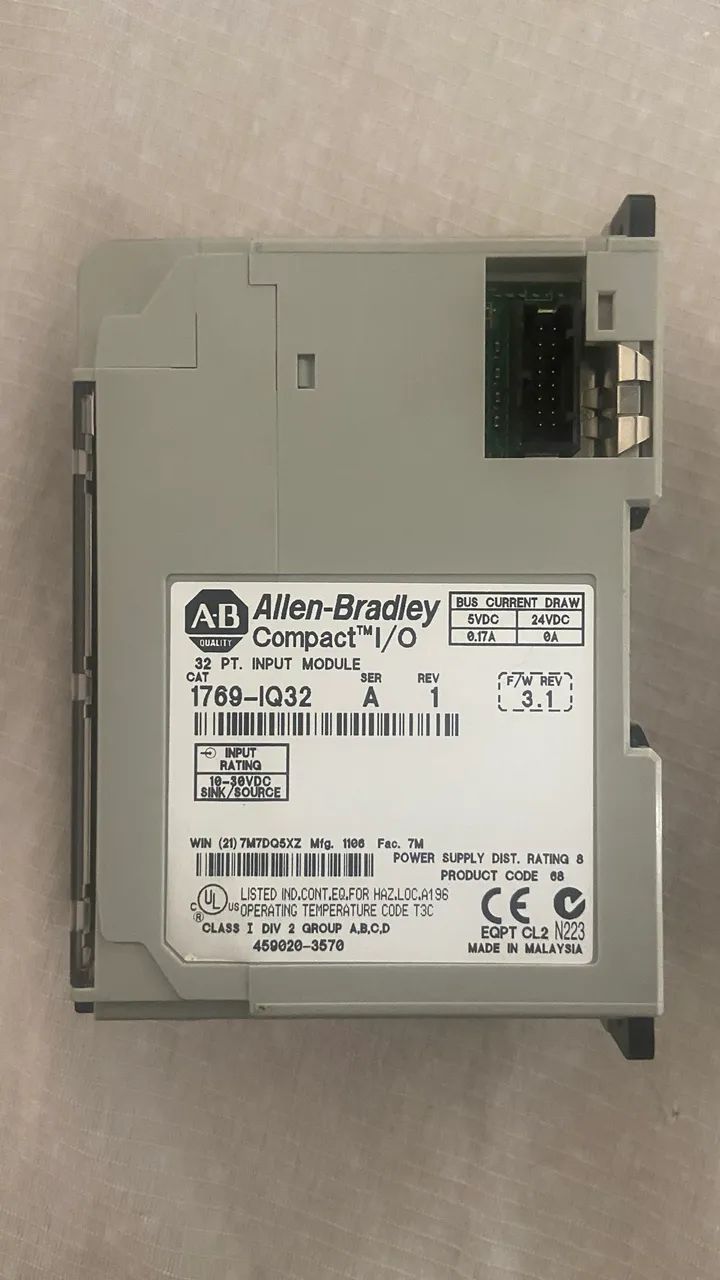 Módulo Allen-Bradley 1769-IQ32 CompactLogix  32 entradas - Foto 2
