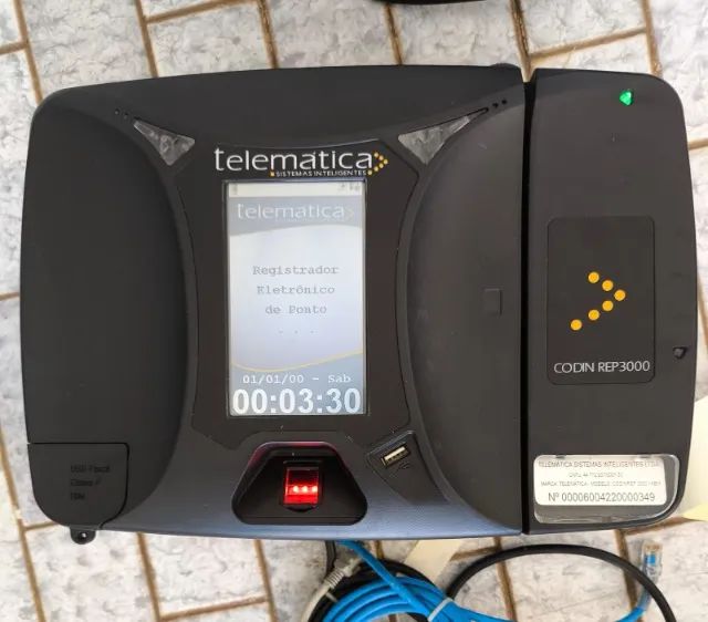 Leitor de ponto com biometria Codin Rep 3000 - Foto 4
