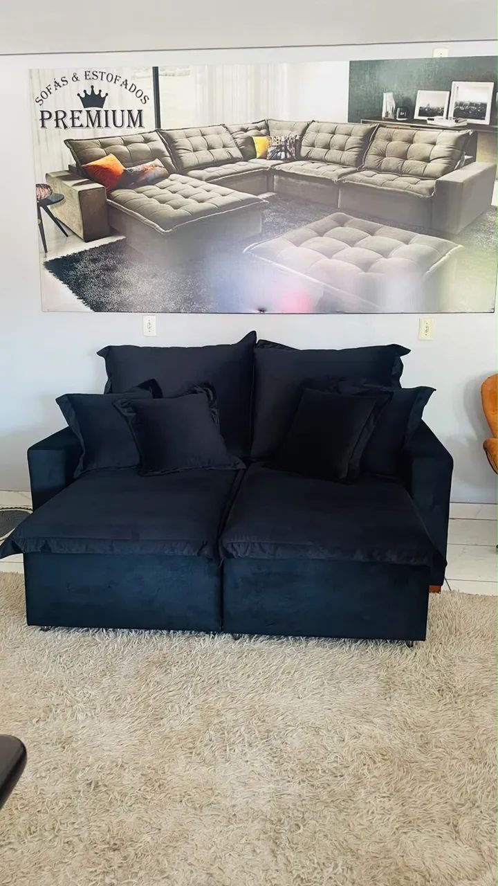 Sofá fofão 1,90 metros novo pronta entrega!  - Foto 2