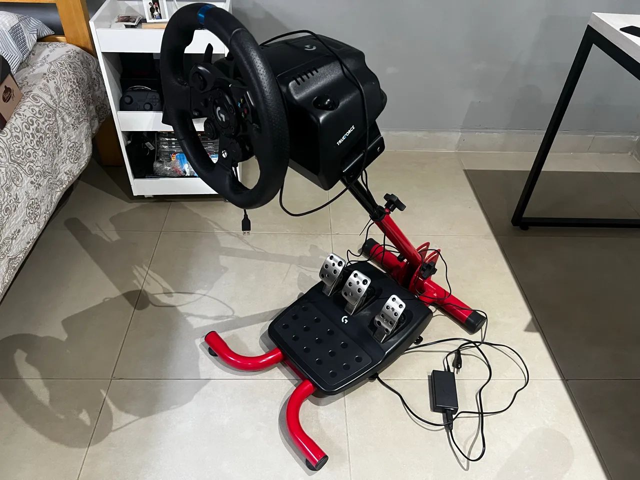 Logitech G923 + Cockpit Extreme Racing - Foto 3