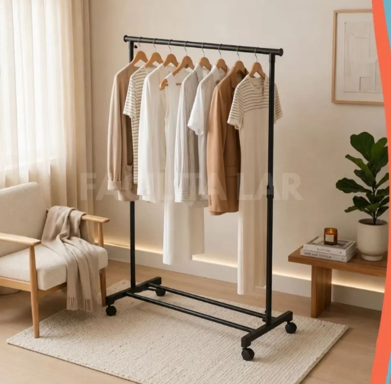 Arara com cabides - Foto 2