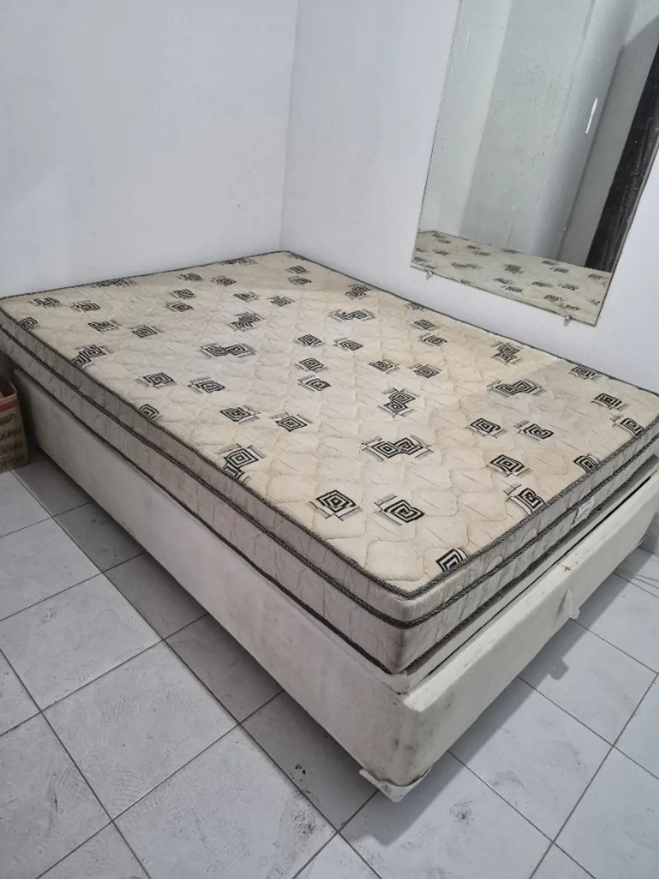 Cama com baú + colchão casal - Foto 3
