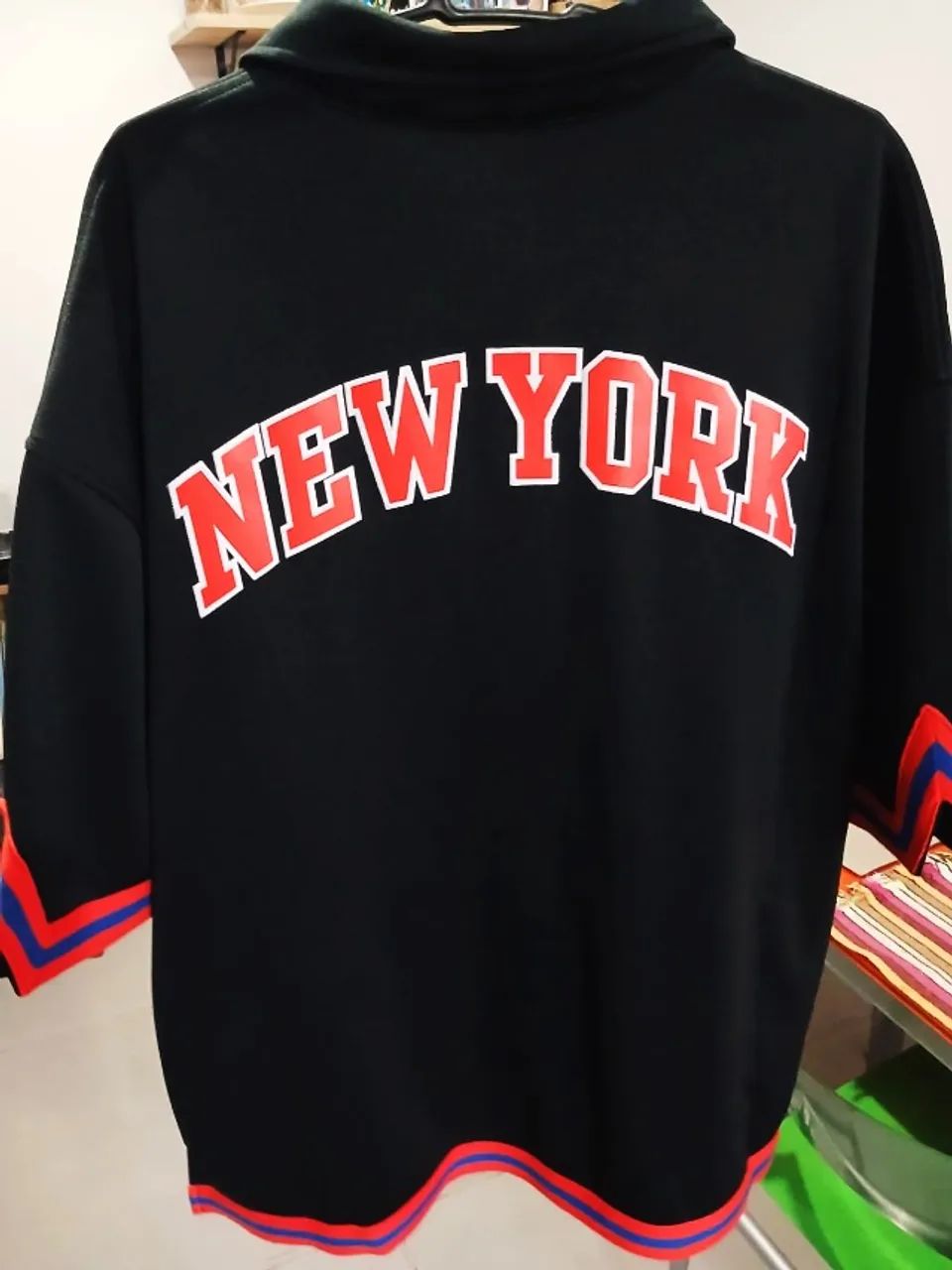 Camisa Knicks MF Doom Edição Limitada - Mitchell & Ness (Hardwood Classics) - Foto 5