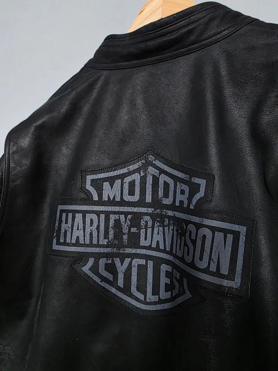 Jaqueta Harley Davidson original em couro  - Foto 4