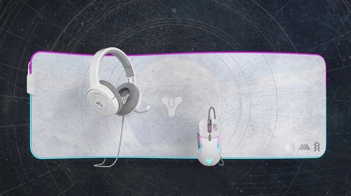 Mouse Pad SteelSeries QCK Prism XL RGB - Destiny Edition (com codigo incluido ) - Foto 2