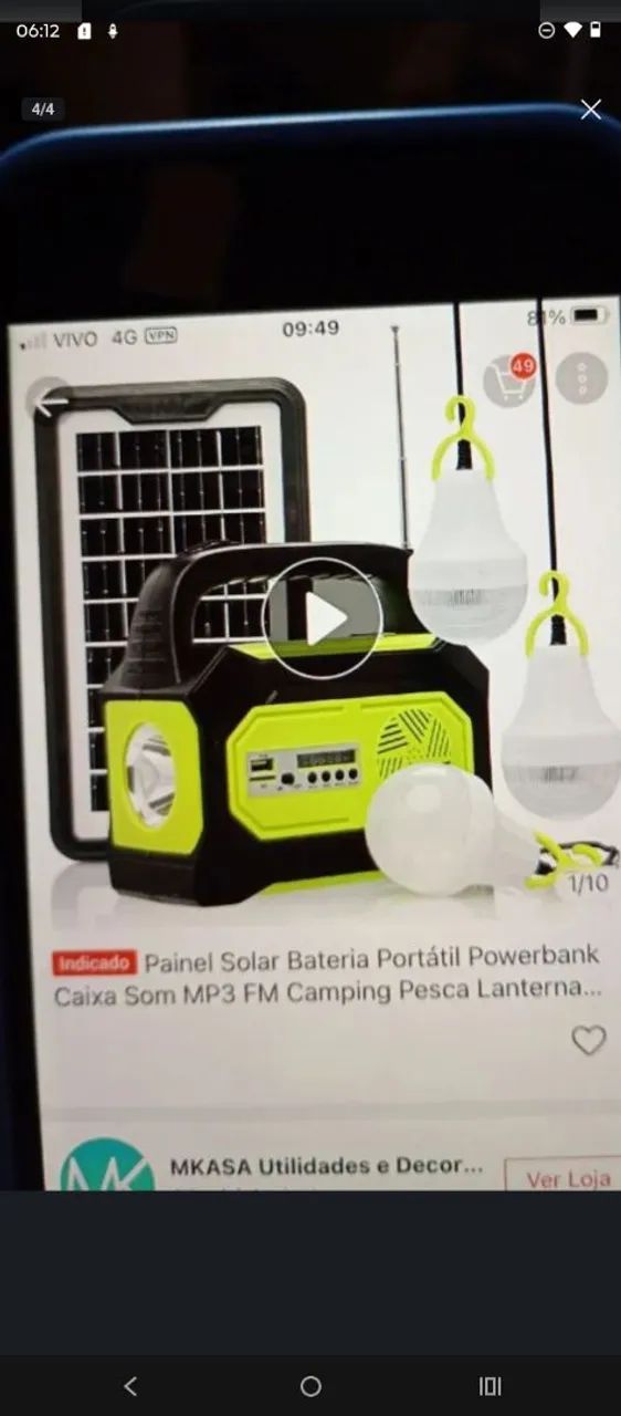 Kit completo para acampamento * - Foto 3