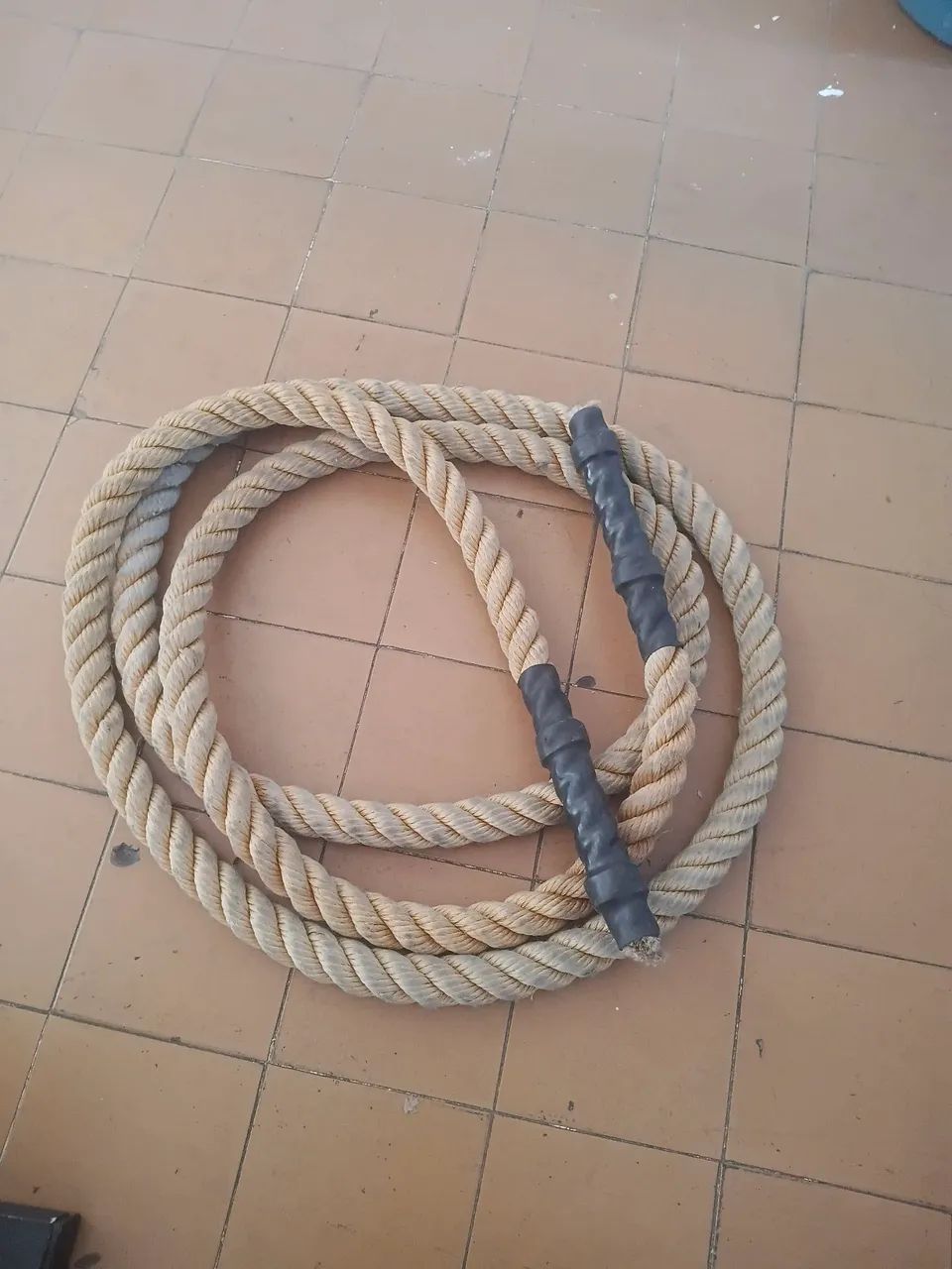 Corda marítima para exercicios