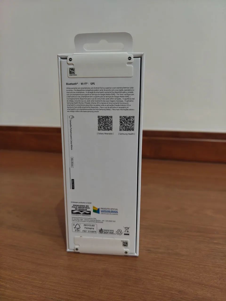 Galaxy Watch8 40mm Cor Grafite com Nf - Foto 3