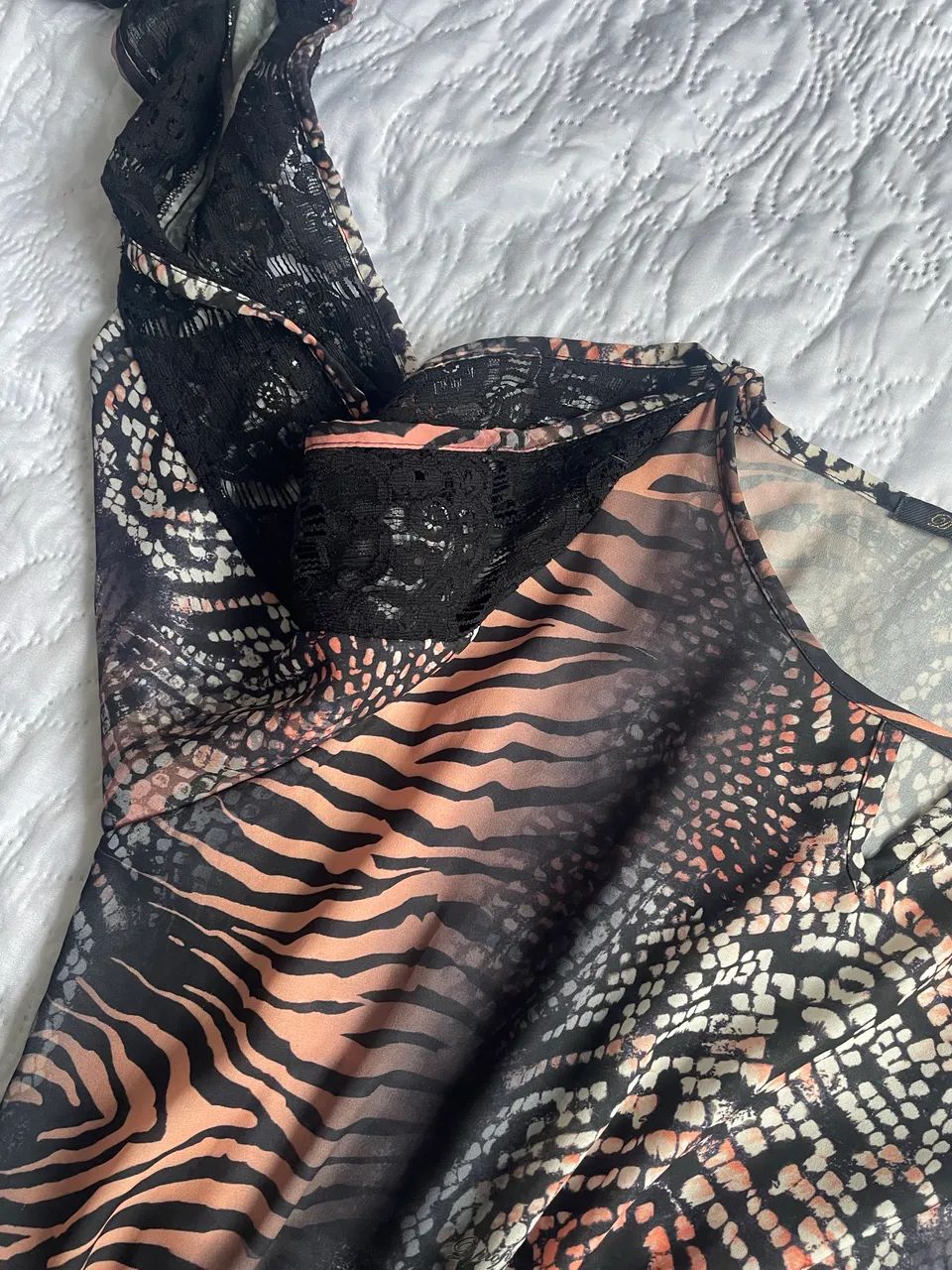 Vestido de seda animal print  - Foto 4