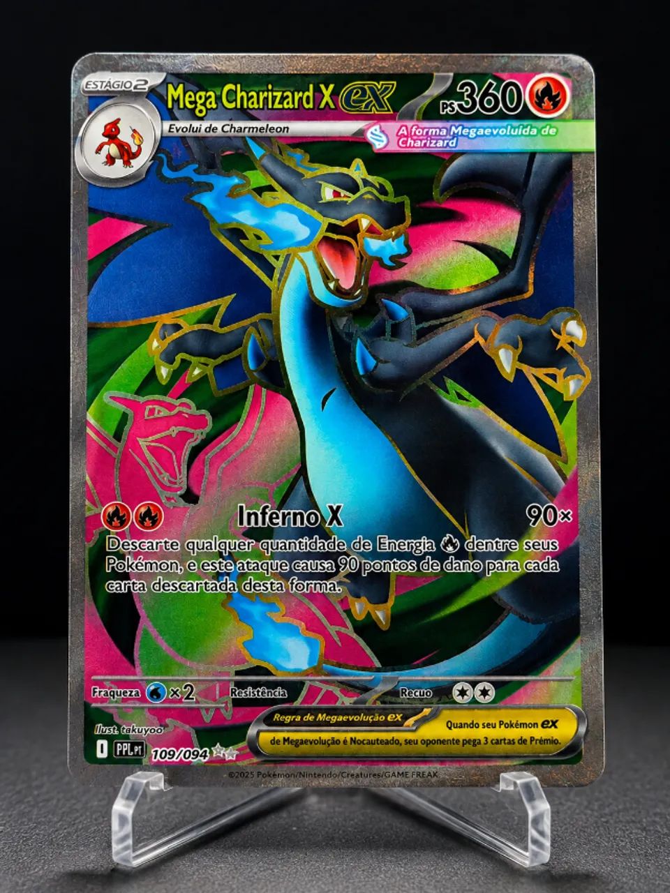 Carta pokemon mega Charizard X  - Foto 4