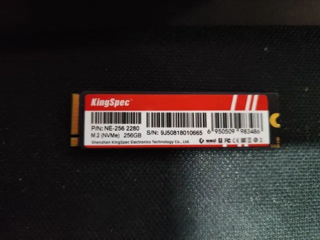  VENDO: SSD M.2 KingSpec 256GB  - Foto 3