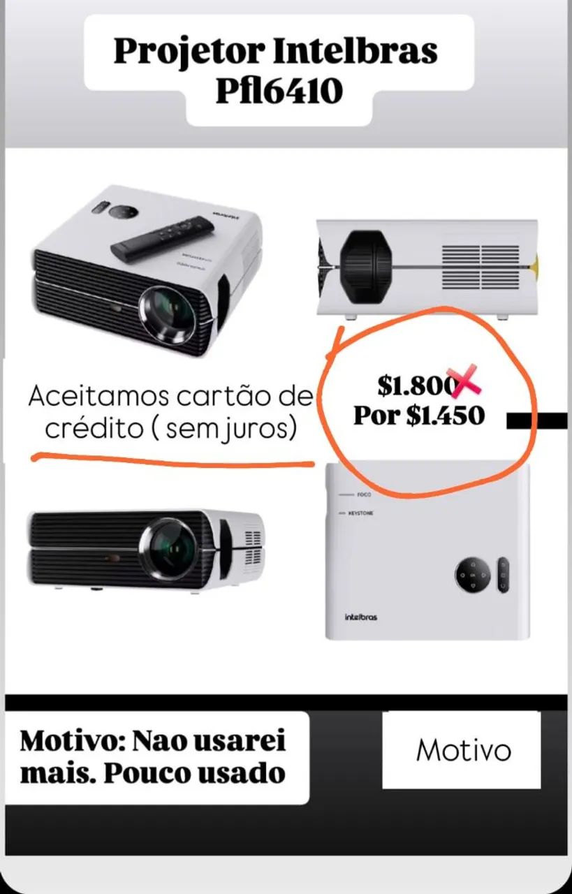 Projetor Intelbras 