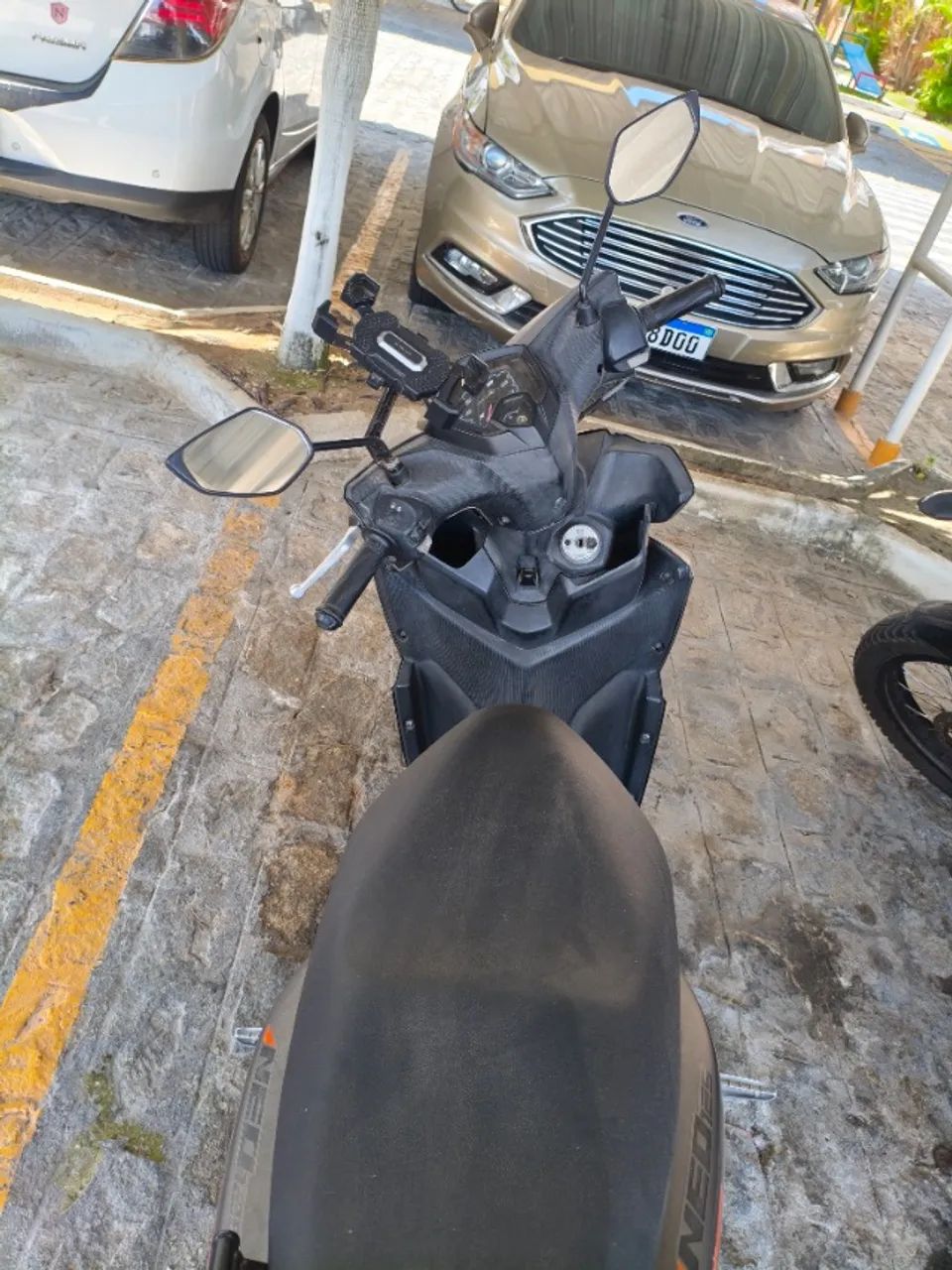 Yamaha Neo modelo 2020 115cc cor cinza - Foto 3
