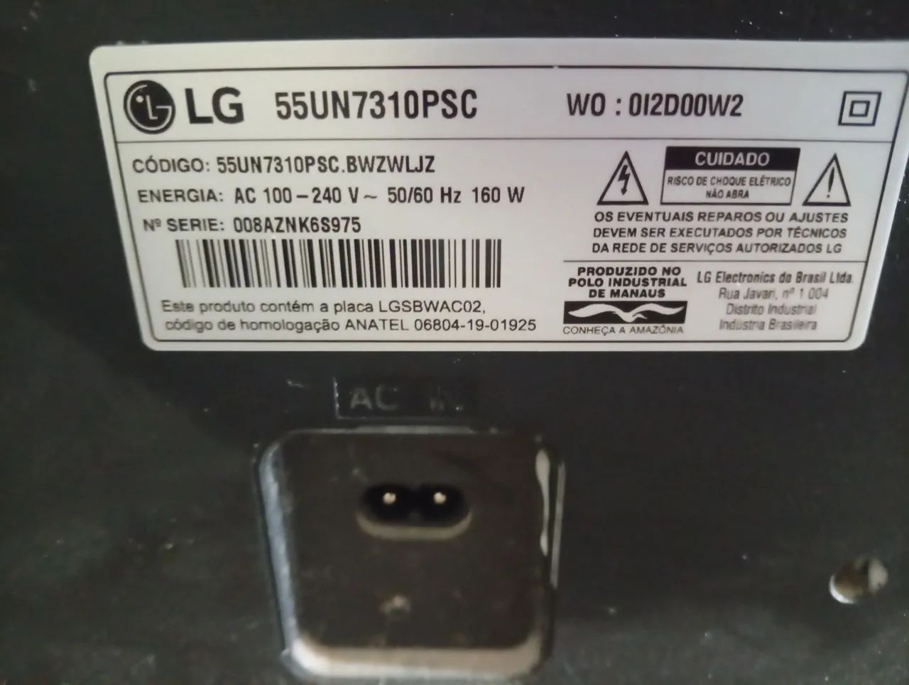 Tv LG 55 polegadas  - Foto 2