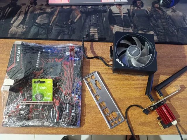 PLACA MÃE+ AIR COOLER+ PLACA WIFI. PARA VENDER LOGO