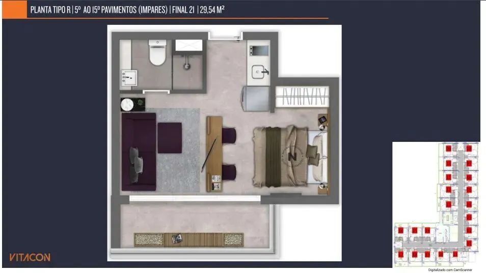 ON DOMINGOS DE MORAIS - APARTAMENTOS - Foto 9