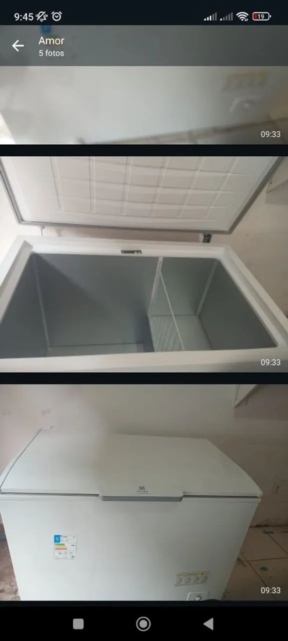 Freezer novo
