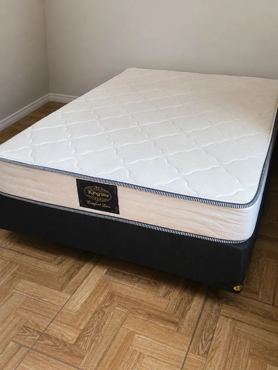 cama box com colchão king star
