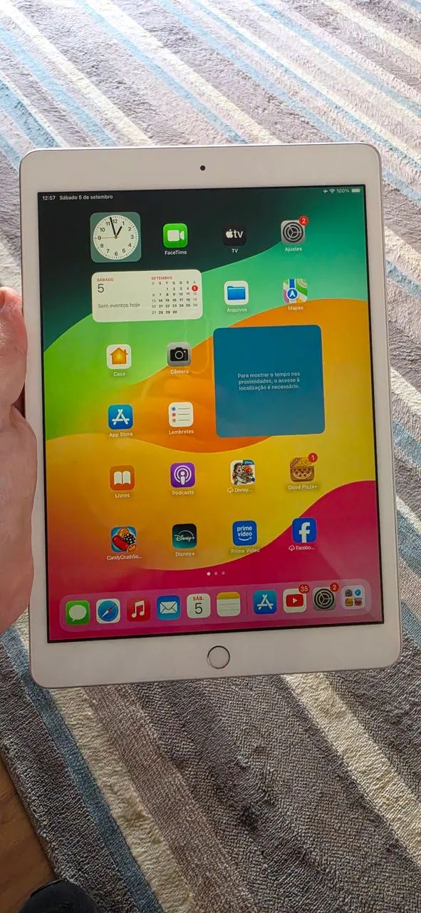 iPad 7ª Geração 32GB - IMPECÁVEL - Foto 3