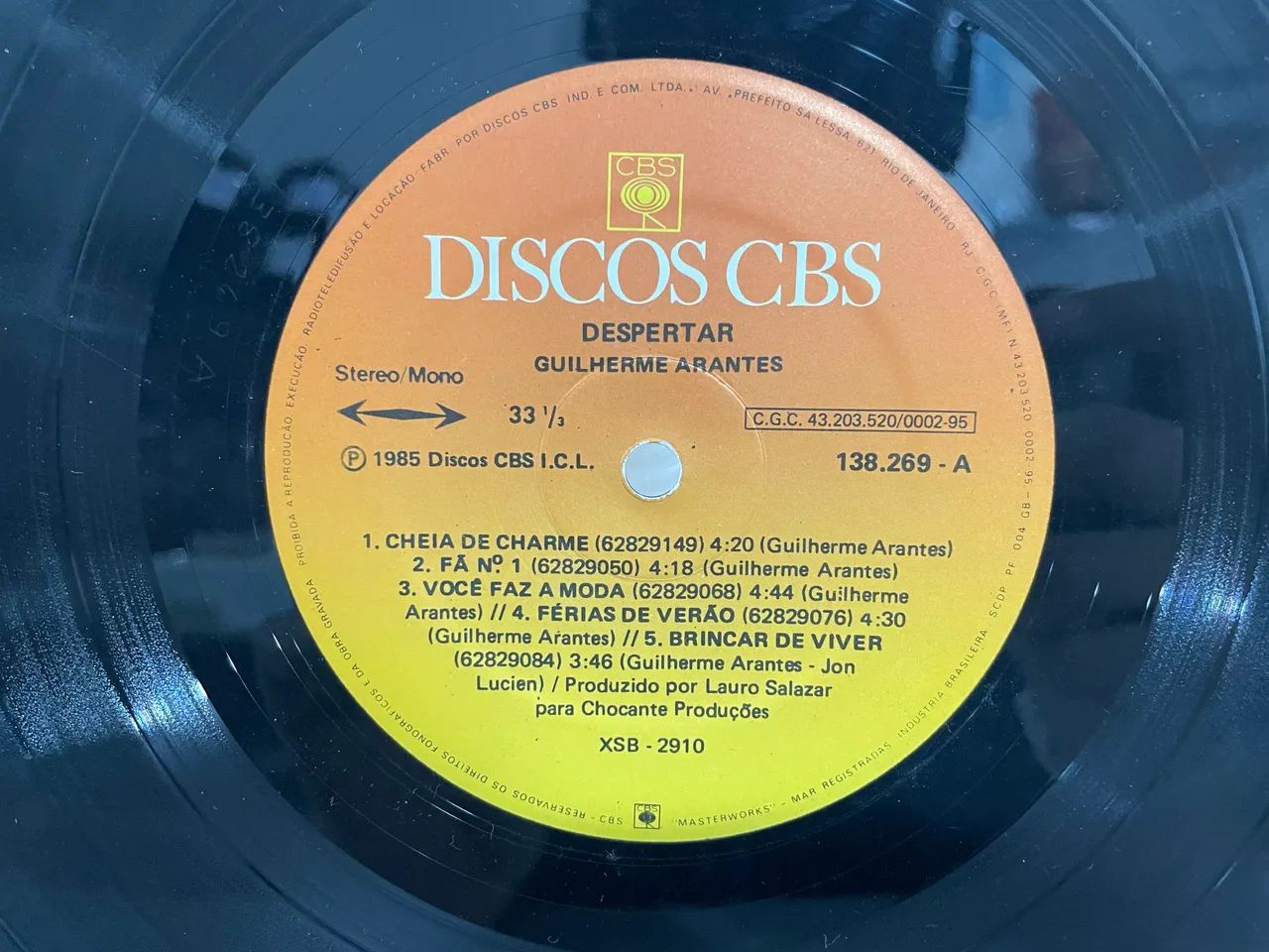 Disco de Vinil Guilherme Arantes Despertar - Foto 3