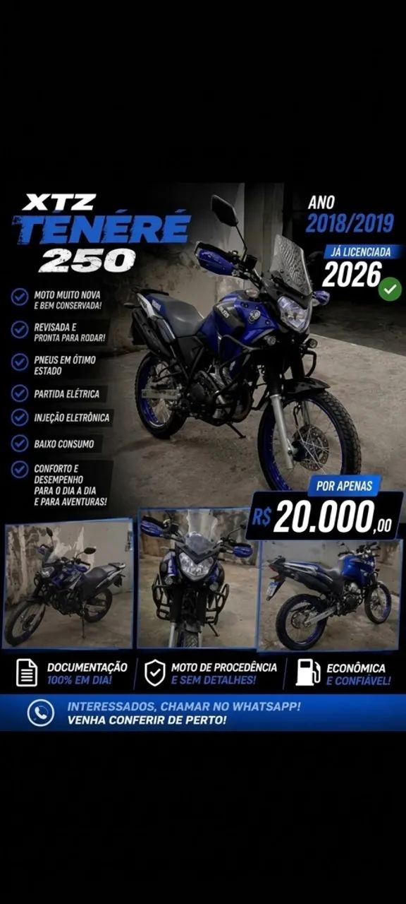 Tenere XTZ 250
