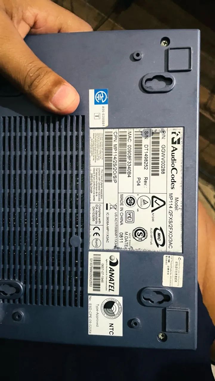 Áudio codes Mp-114 - Foto 2