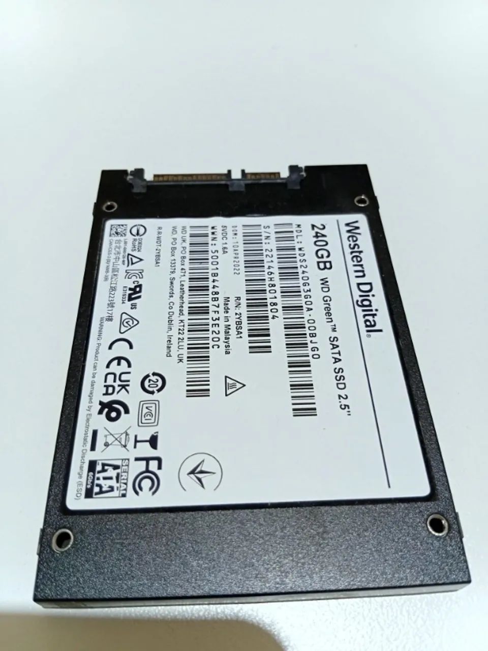 SSD SATA de 2.5 polegadas de 240GB - Deixe Seu Not ou PC Rápido - Foto 3