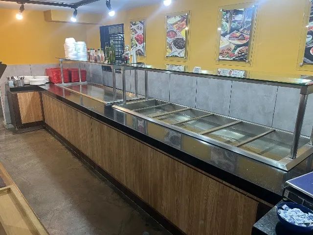 BUFFET QUENTE E FRIO para Restaurante.