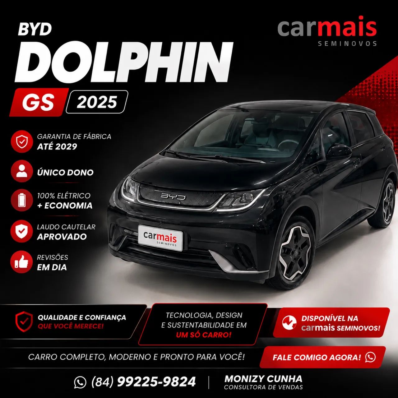 BYD Dolphin EV (Elétrico) 2025