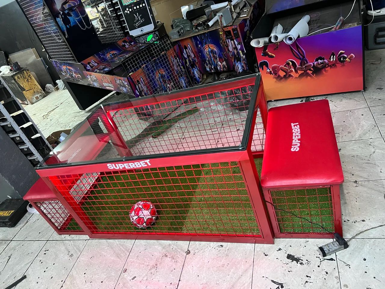 Futebol sentado mesa  - Foto 4