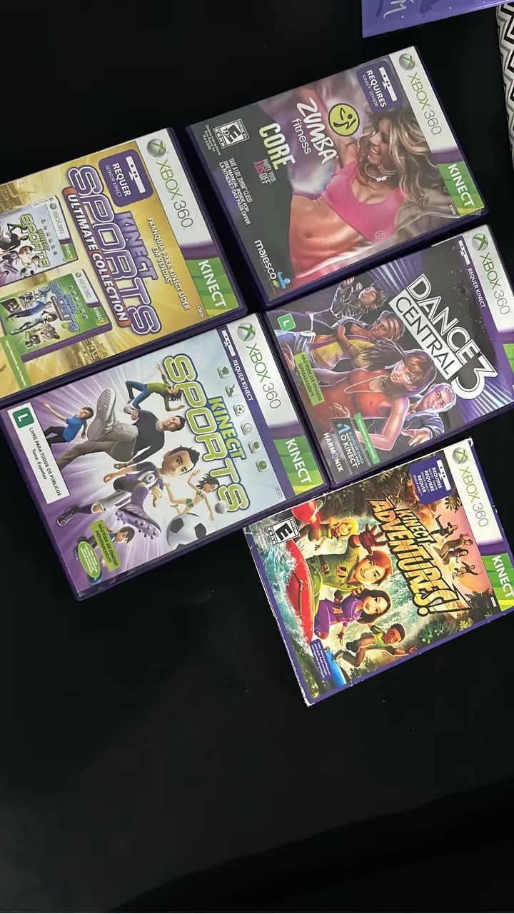 Jogos Kinect Xbox 360