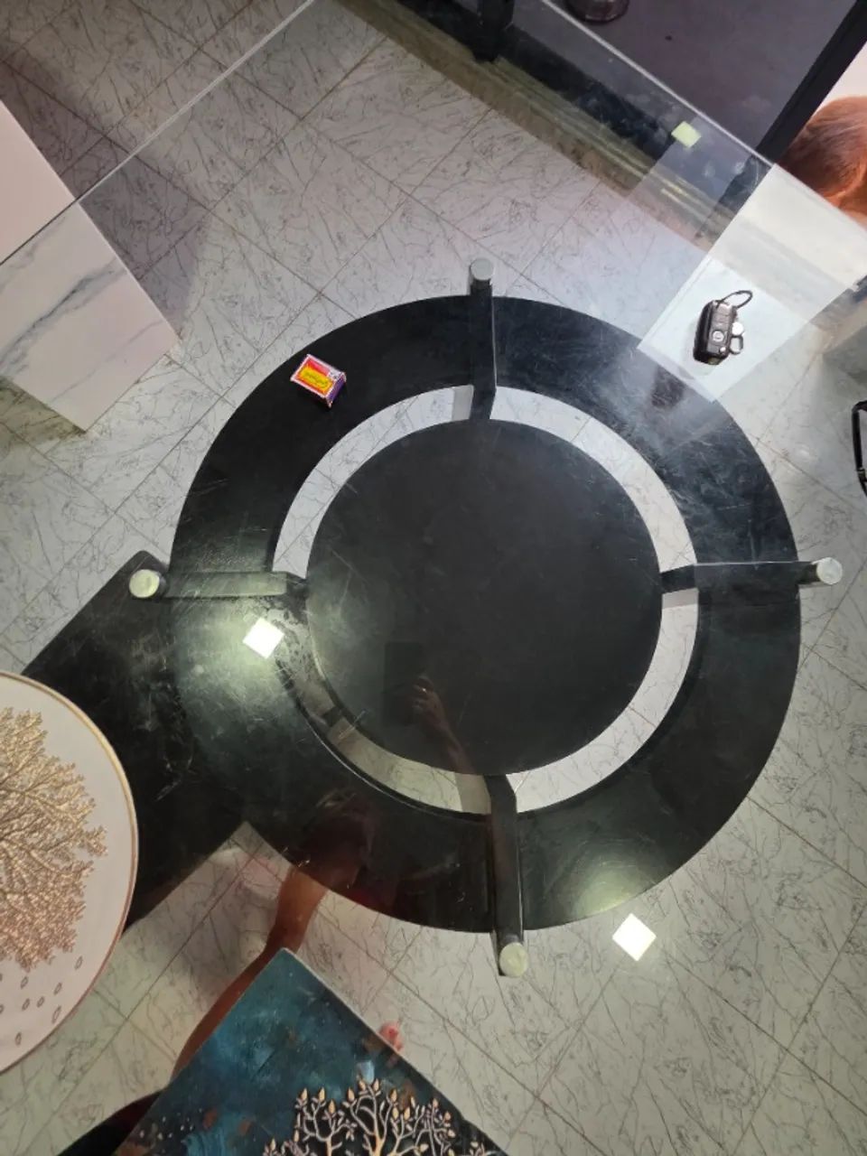 Mesa de jantar quadrada, somente mesa