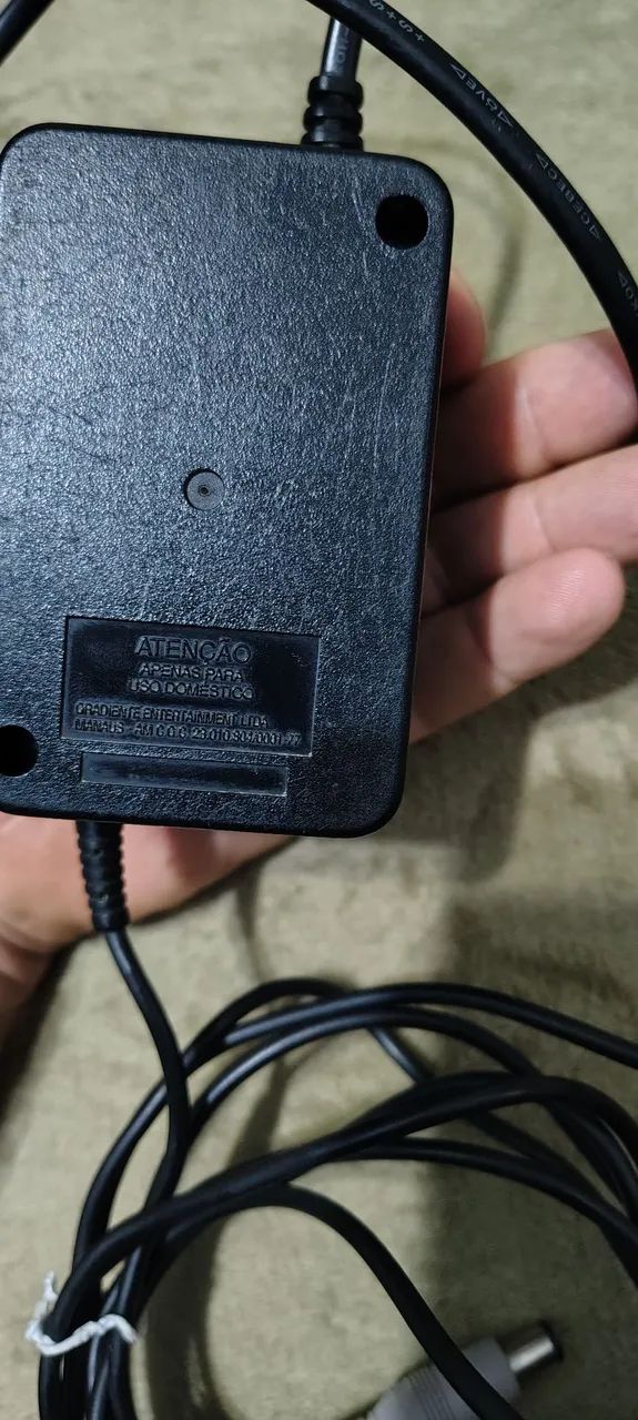 fonte de super Nintendo chaveada 127 e 220v original funcionando  - Foto 5