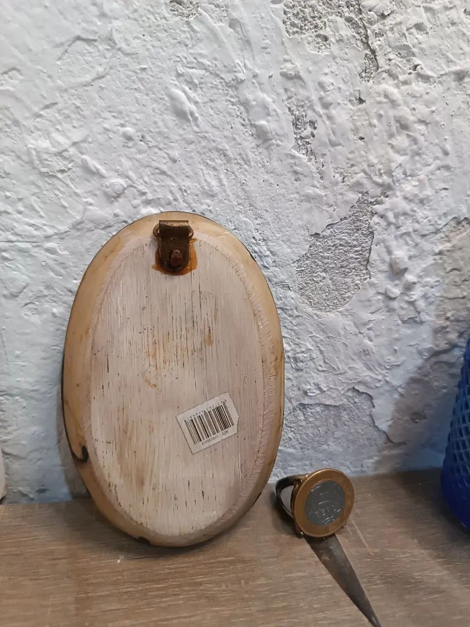Quadro oval antigo - Foto 4