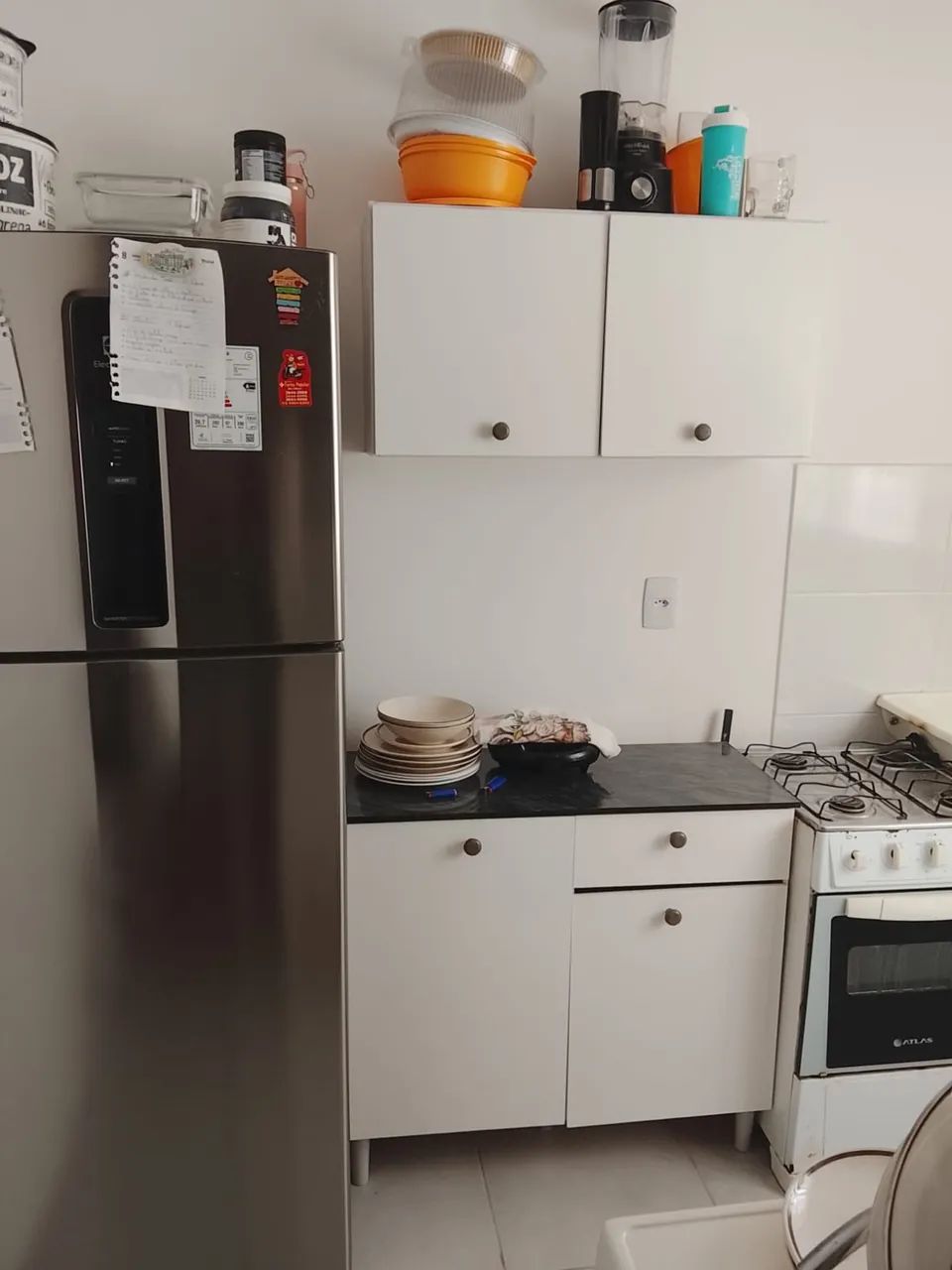ARMÁRIO DE 90cm COM AÉREO  - Foto 4