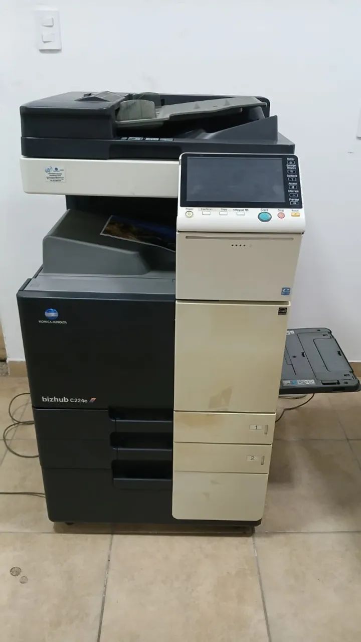 Multifuncional Konica Minolta bizhub C224e - Foto 2