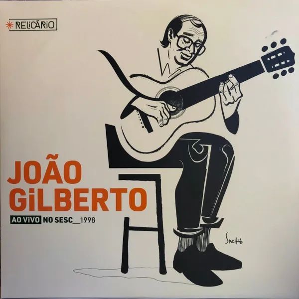 LP vinil João Gilberto Ao Vivo no SESC, 1998 - CDs, DVDs etc