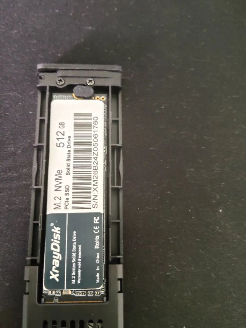 Ssd M.2 Xraydisk 512GB + case Usb 3.0 Lexar - Foto 4