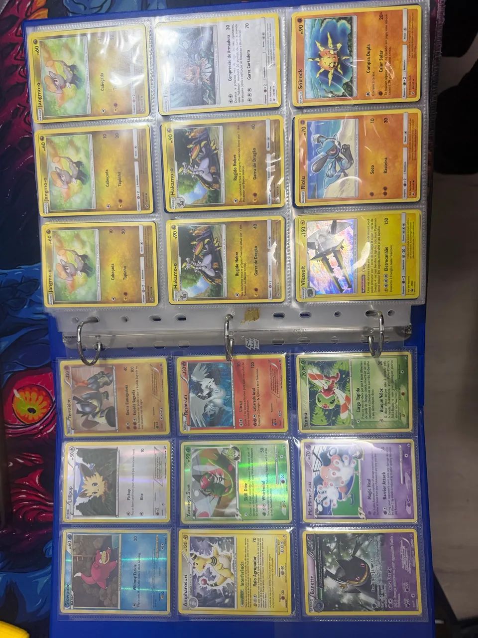 Fichario/pasta Pokémon antigas  - Foto 2