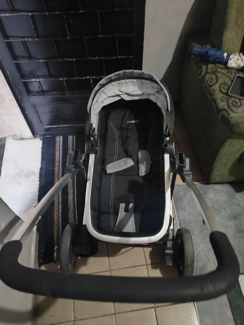 Carrinho de Bebê Kiddo Vira Moisés - Foto 3